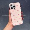 Korean INS Bow Compatible with iPhone 15 Pro Max Phone Case, iPhone 16/17, New Model 13 for Women 14