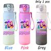 For KPOP Cup 750ML Bottle Portable Sports Kpop Plastic Anime Gradient Drinking Direct Drinking Water Cup Gourd Container