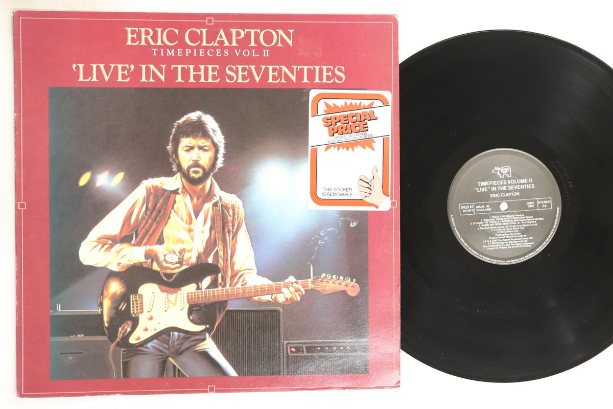 

LP Record ERIC CLAPTON - Timepieces Vol. Ii - live In The SPELP87 RSO 1983 UK Rock Used
