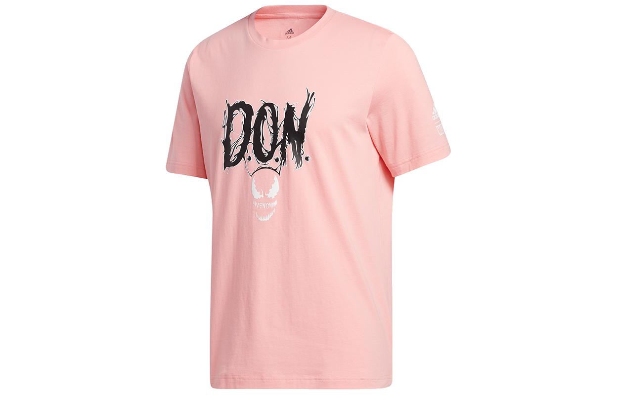 Adidas x Marvel/, T Shirt Unisex Pink GI8873 M