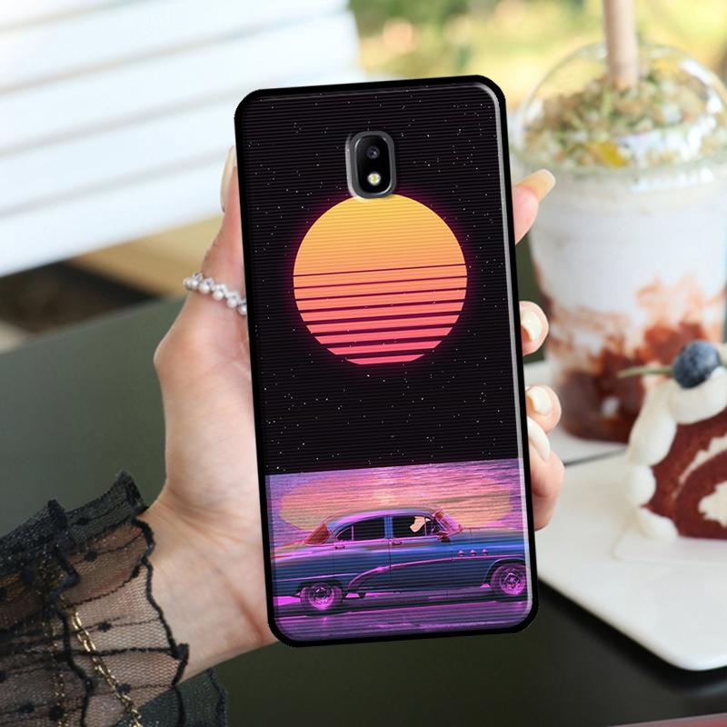Synthwave 80s Retro Car Case For Samsung Galaxy M06 M16 M36 M56 M15 M11 M31 M21 M53 M13 M32 M52 M35 M55 M14 M34 M54
