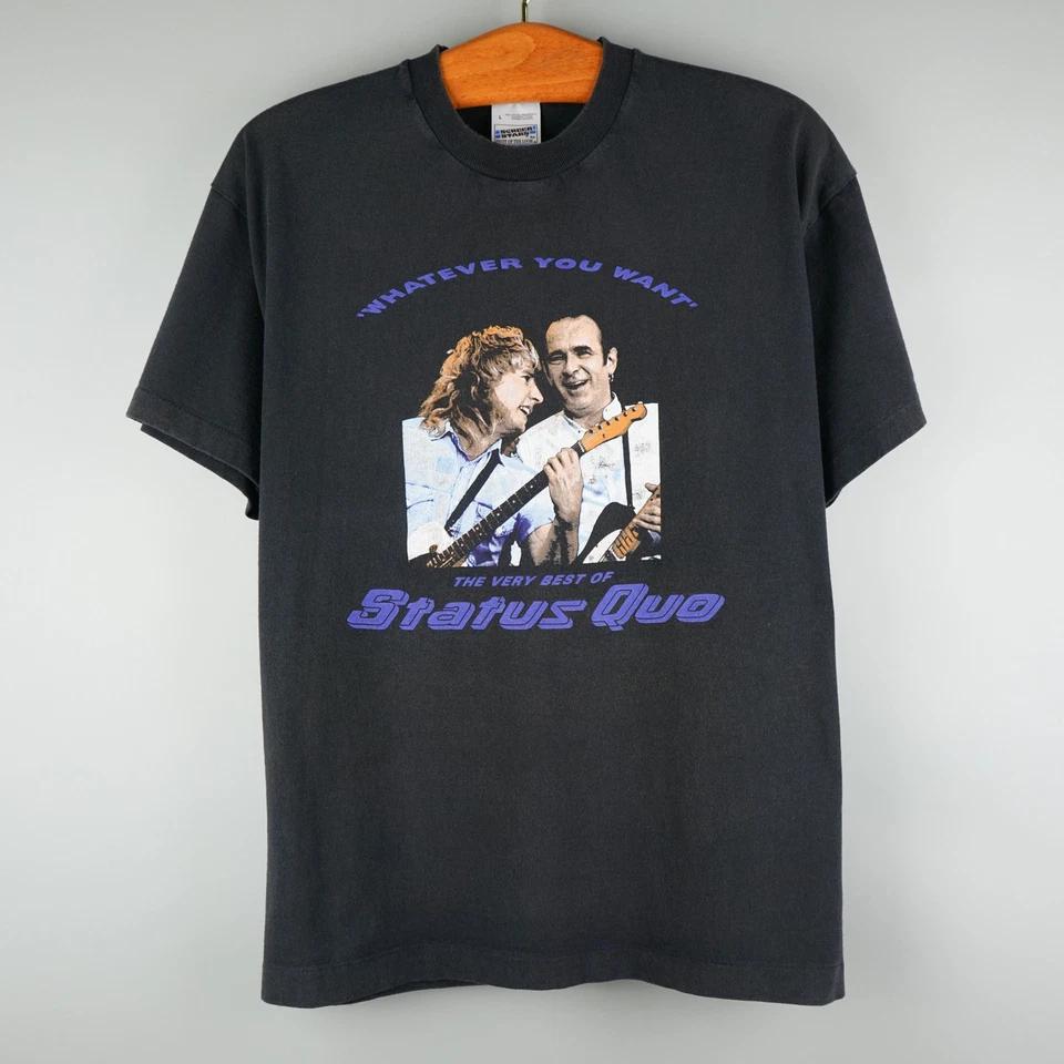 Vintage 1990s Status Quo T-Shirt S