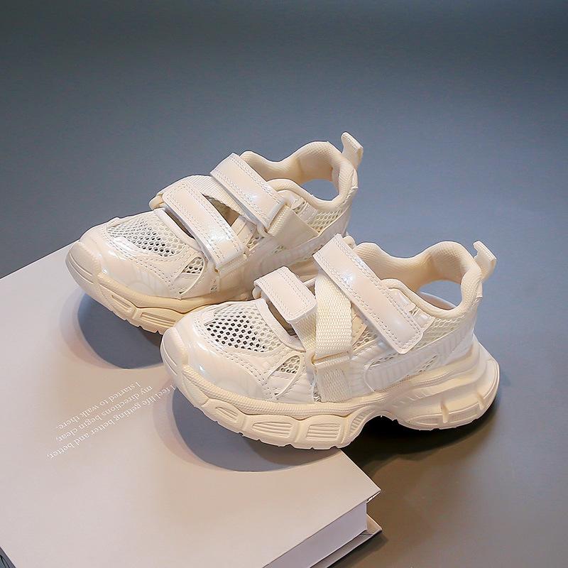 2025 Summer Popular Mesh Breathable Frame Shoes Soft Sole Non-slip Baby Girl Casual Shoes Fashion Boys Sandals