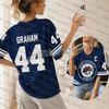 Briar University Jersey Graham 44 22 DI LAURENTIS 66 Tucker46 Tricou Decolteu în V Mânecă Scurt Părinte-Copil Jersey Hockey