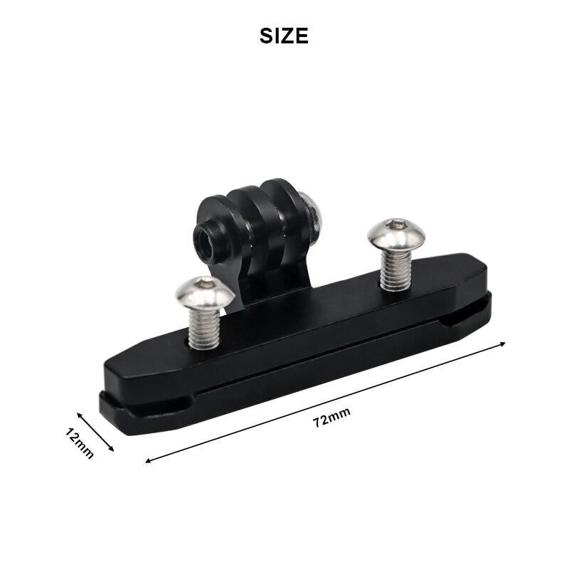 Bicycle Seat Mount Tripod Holder Bike Aluminum Alloy Bracket Adapter Clamp For Gopro Hero 5/4/3 Camera Cycling Camera Stabilizer