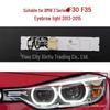 BMW 3er F30/F35 Weißes Tagfahrlicht Scheinwerfer Angel Eye Augenbrauenlicht Chip (2013-2015)