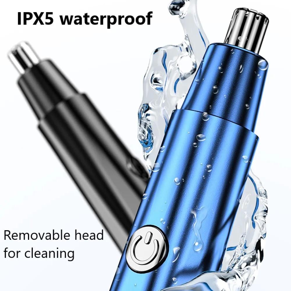 1PC Electric Nose Hair Trimmer Machine Men Nose Hair Shaver Clipper Shaving Cutter Tool Portable Automatic Nose and Ear Trimmer