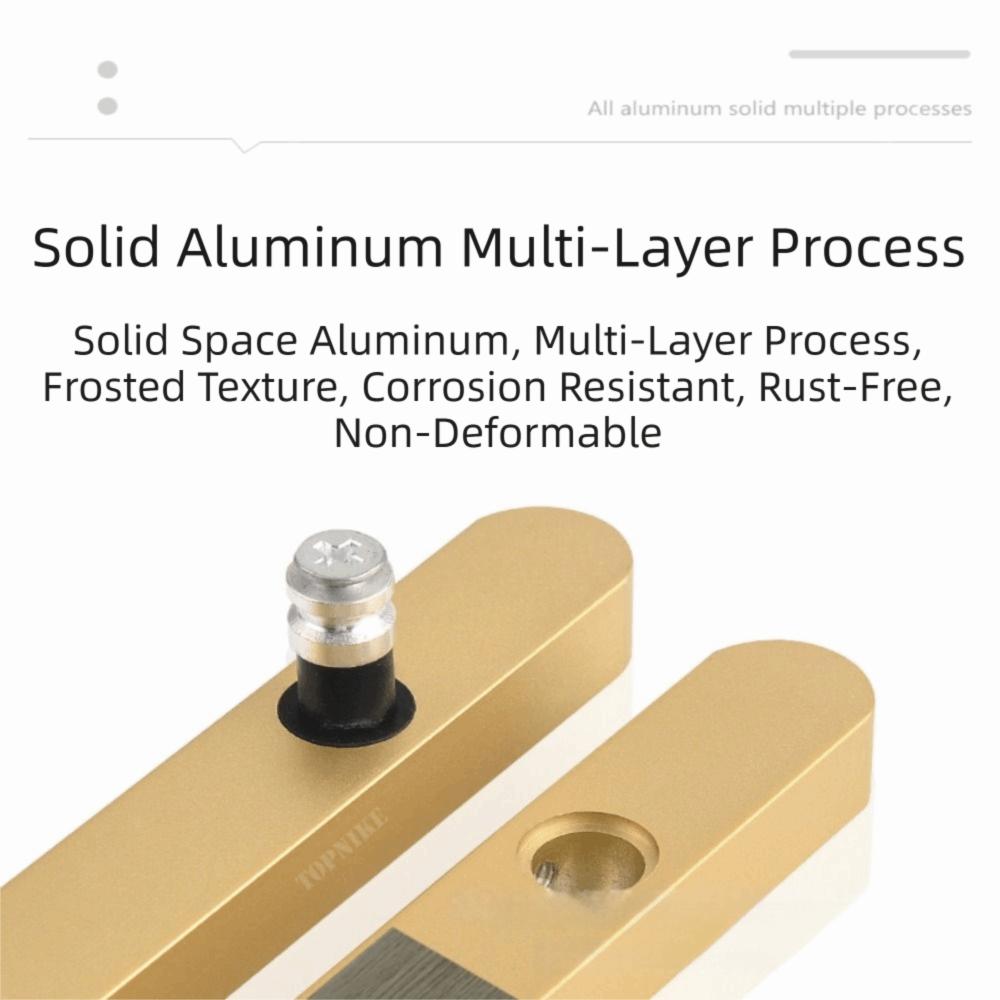 Gold Sliding Door Handle Silver Narrow Frame Handle Easy Install Bathroom Handle  Shower Room