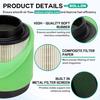 1253372 Air Filter for Polaris Trail Boss 325 330 2x4 4x4 Magnum 325 330 Trail Blazer 330 ATP 330 332 4x4 Blazer Quad ATV 2001-2009