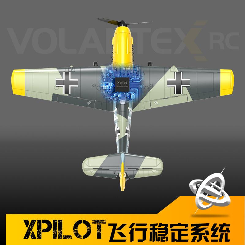 Remote Control Aircraft BF-109 Fighter Fixed Wing Model Electric Toy Foam Remote Control Aircraft