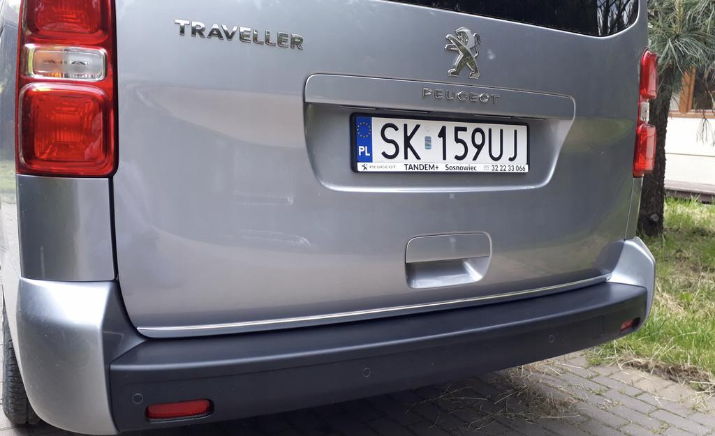 Listwa Chromowana Na Klapę Bagażnika Peugeot Traveller - Elegancka Ochrona I Styl