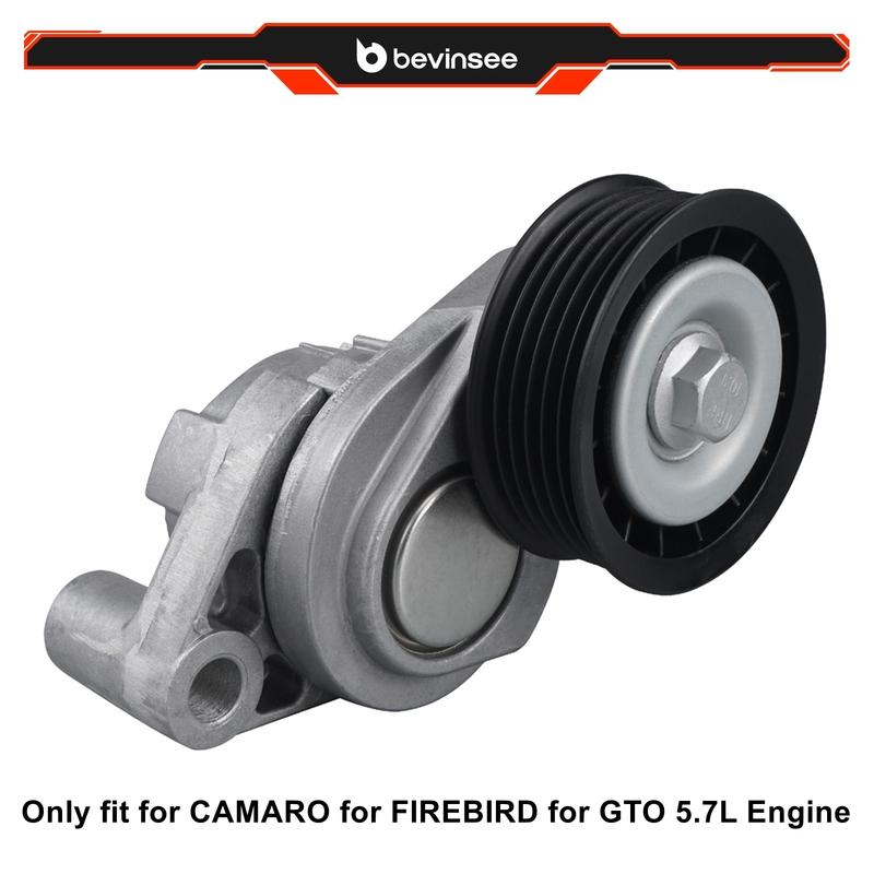 For LS1 Accessory Belt Tensioner, for Pontiac Firebird/GTO for Chevrolet Camaro 5.7 V8, Replace for 12550377, 12555424, 12560344