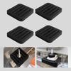 4Pcs Anti Slip Shock Absorption Mat Rubber Mount Vibration Damper Pads  Furniture Mats