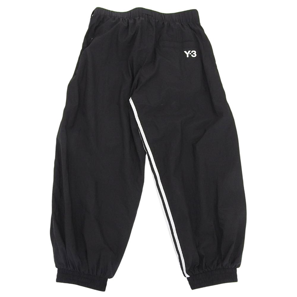 Y-3 3-STRIPES NYLON SHELL PANTS Men's Black M JD5998 Bottoms M blackUsed