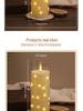 Remote-Control LED Candle String Lights - Acrylic Ornaments for Concerts, Birthdays, and Romantic Decor