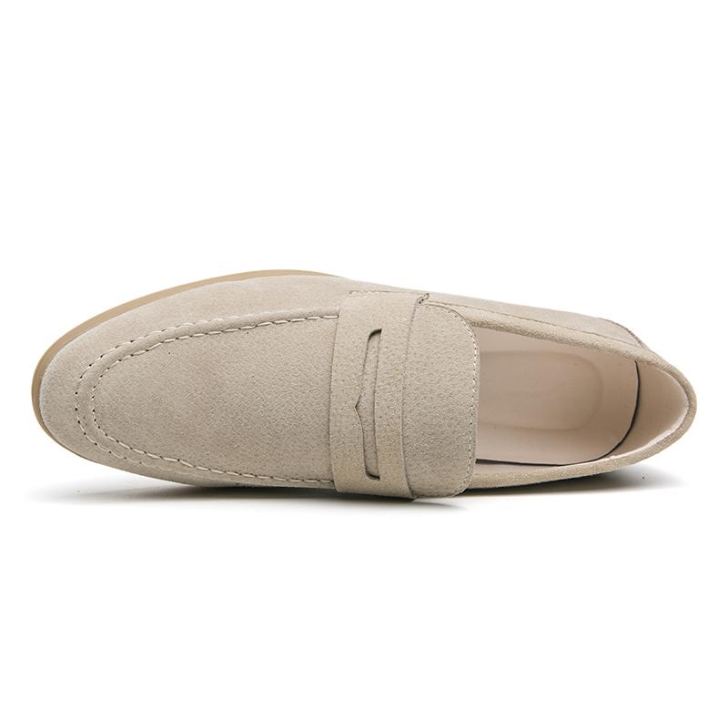 Fashion 2025 Casual Social Shoes Autumn Luxury Men Dress Leather Shoe Fashion Flat Men Shoe Italian Style Business Casual Shoes Loafer