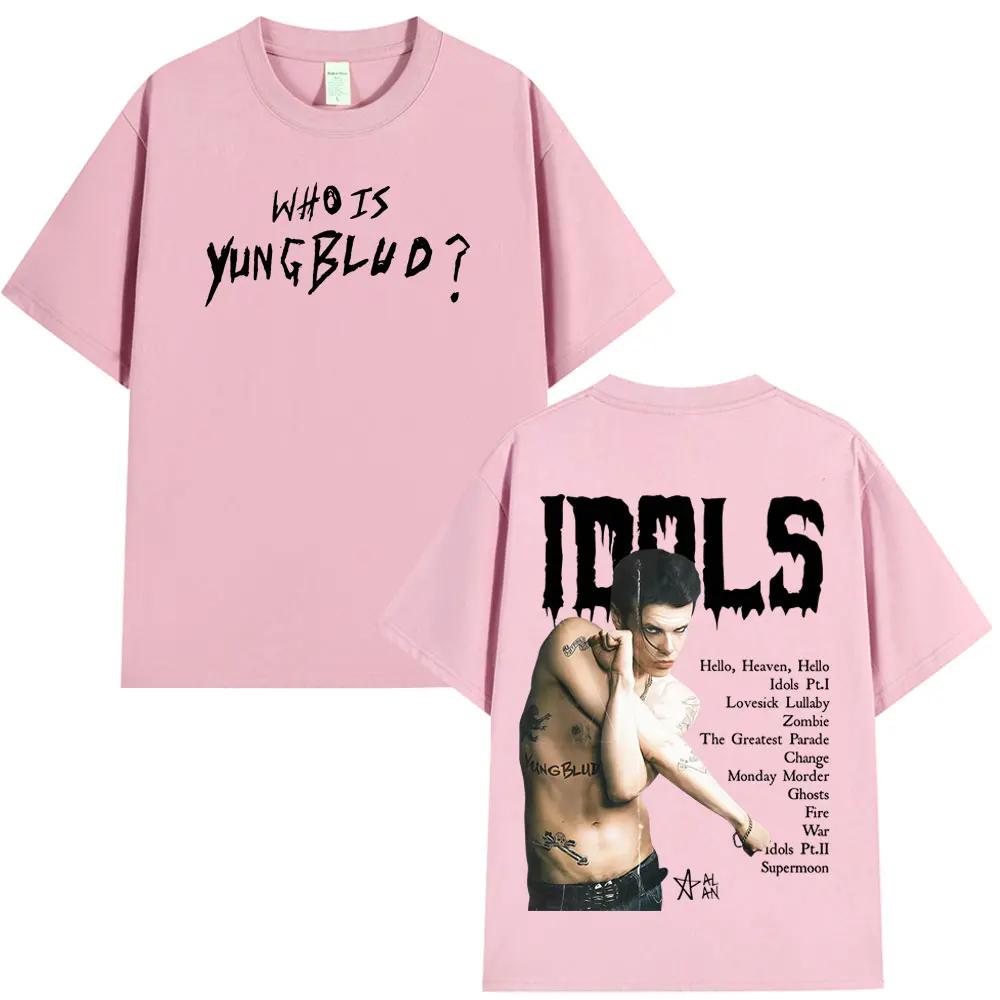 Yungblud IDOLS The World Tour 2026 Merch T Shirt Men Women Hip Hop T-shirts Casual Cotton Oversized Gothic Punk Loose T-Shirts