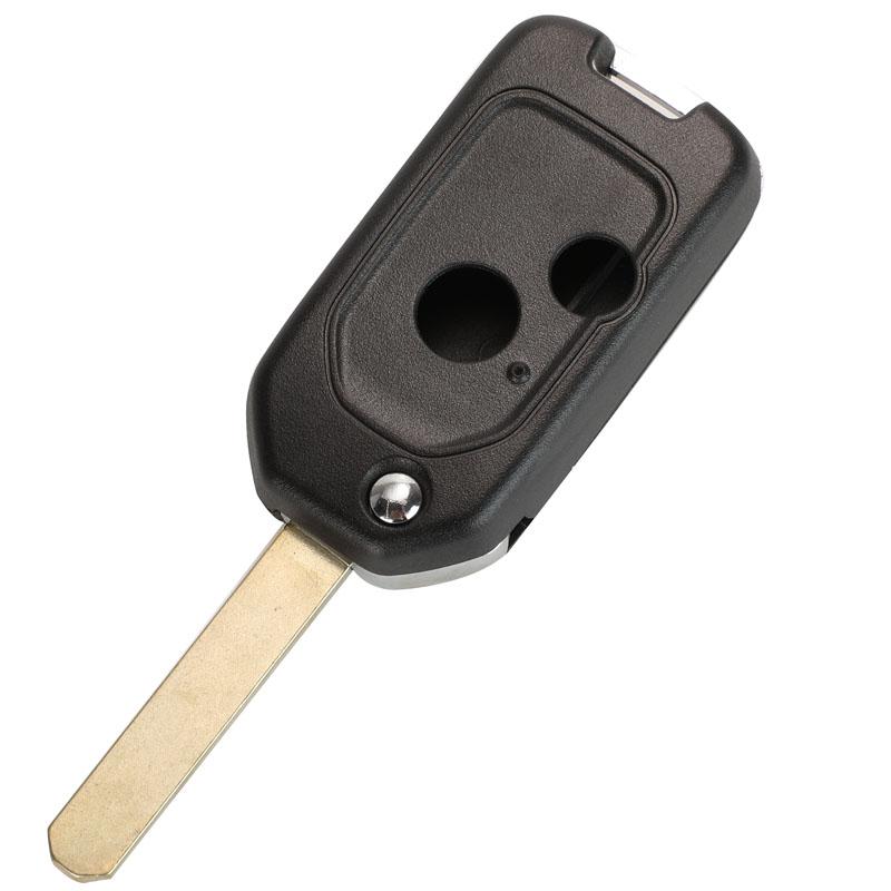 

jingyuqin модифицированный 2/3 кнопки автомобильный ключ для Honda Accord Pilot Cr-V корпус ключа Civic Insight Ridgeline 2003-2013 убе