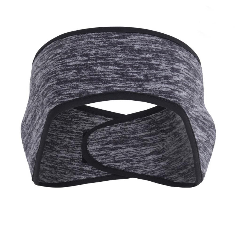 Polarfleece Winter Stirnband Atmungsaktiv Thermisch Laufen Ohrenschützer Schweißabsorbierend Winddicht Sportband Winter Outdoor Sport