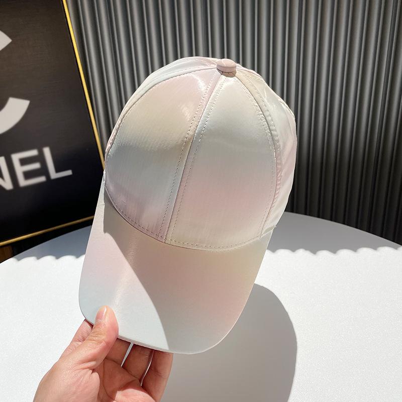 

Весна и лето новая мерсеризованная бейсболка детская универсальная модная блестящая кепка летний солнцезащитный козырек Adjustable (55-59cm)