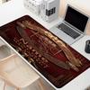 Custom Name Personalized Manchester United Pattern Mousepad, Laptop PC Desk Mat, Decorative Desk Mat for Home Keyboard Pad Gift