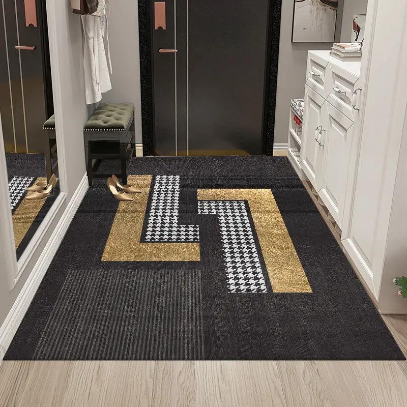 

Luxury Entryway Mat for Geometric Living Room Lounge and Bedroom Large Area Decor 40x60cm