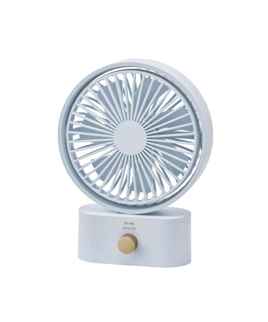 BRUNO Bruno Desktop Fan, Quiet, Oscillating, Compact, Portable, Swinging Desk Fan, Green, BDE061-GR