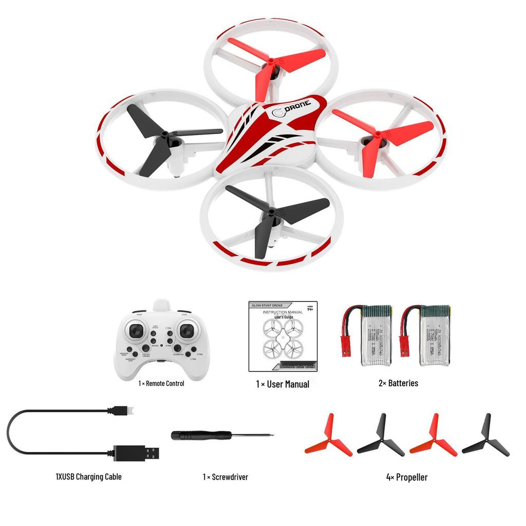 Smart Educational Remote Control Toy Drone for Kids - Outdoor Electric Airplane
