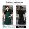 Custom Printed Waterproof BBQ Apron with Adjustable Buckle for Catering and Advertising