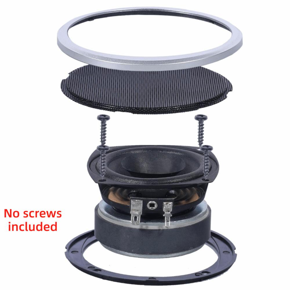 3inch Speaker Grills Steel Mesh Subwoofer Grille Cover Grille Cover Protective Frame