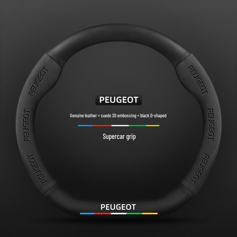 Steering Wheel Cover for Peugeot Models: 307, 3008, 4008, 2008, 508L, 301, 207