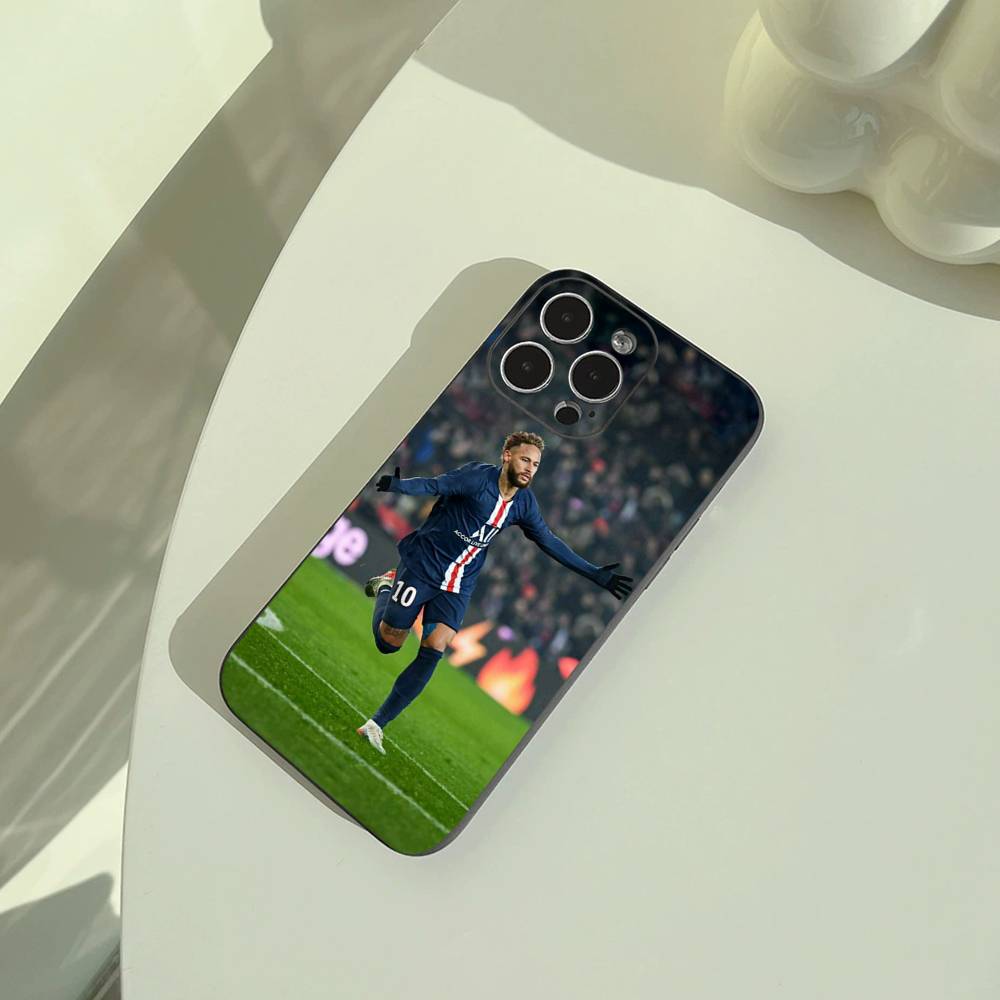 

N-No 10-Neymar Phone Case For iPhone 17,16,15,14,13,12,11 Pro Max,16Plus,XS Soft Black Cover iPhone16pro