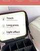 New 2025 LED Mirror Makeup Bag: Large-Capacity, Portable, Hanging Suitcase Storage for Women