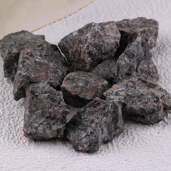 200g Flame Stone Natural Rough Ornamental Stone Bulk Irregular Flame Stone Collection for Yoga Meditation Stone Collectors Gifts