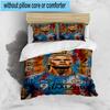 3PCS Erling Haa-land's Electric Moment Bedding Set,Including 1pc Duvet Cover And 2pcs Pillowcases Perfect for Bedroom, Dormitory, Fan Christmas gift