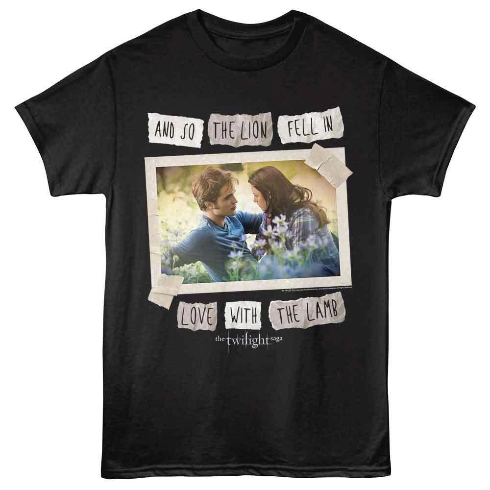 Twilight - Lion Lamb Scrapbook - American Classics - Black Short Sleeve T- 160