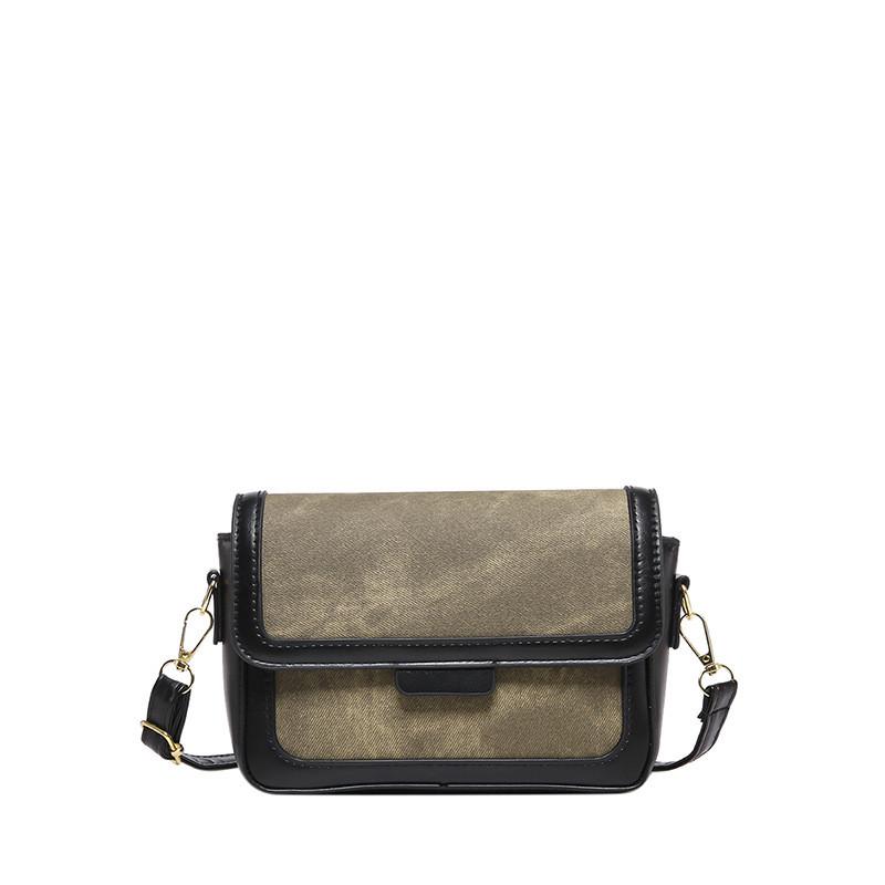 Chic Retro Colorful Small Square Shoulder Bag Ideal For Daily Street Style Fashion