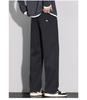 Autumn new four-season large-size army green imitation cow loose straight casual pants men's very light PANTS