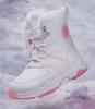 Kids' Large Cotton Velvet Lined Snow Boots - Anti-Slip, Warm, Durable for Boys & Girls
