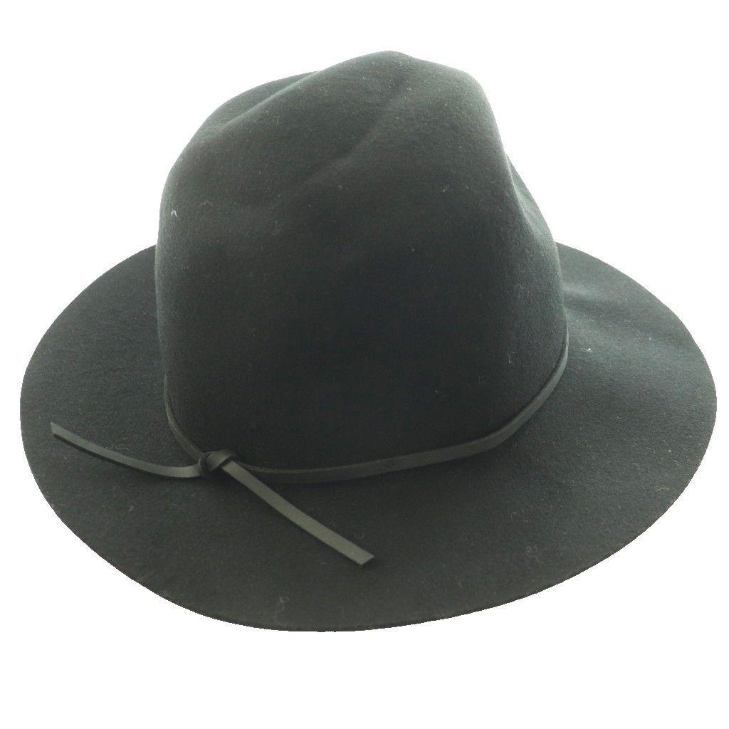 Used Brixton Brixton Wesley Fedora Wesley Fedora Folded Hat XS Black /SS OS