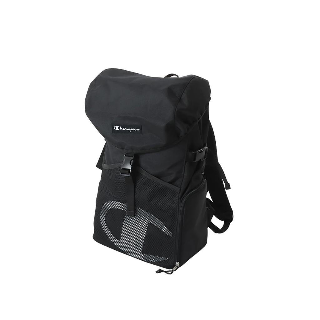 Champion Bag Big Logo Backpack Accessories Black Free Size C3-ZB725B Men's