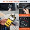 MOTOPOWER MP69033 Car OBD2 Scanner Code Reader Engine Fault Scanner CAN Diagnostic Scan Tool For All OBD II Protocol Cars Since 1996, Yellow