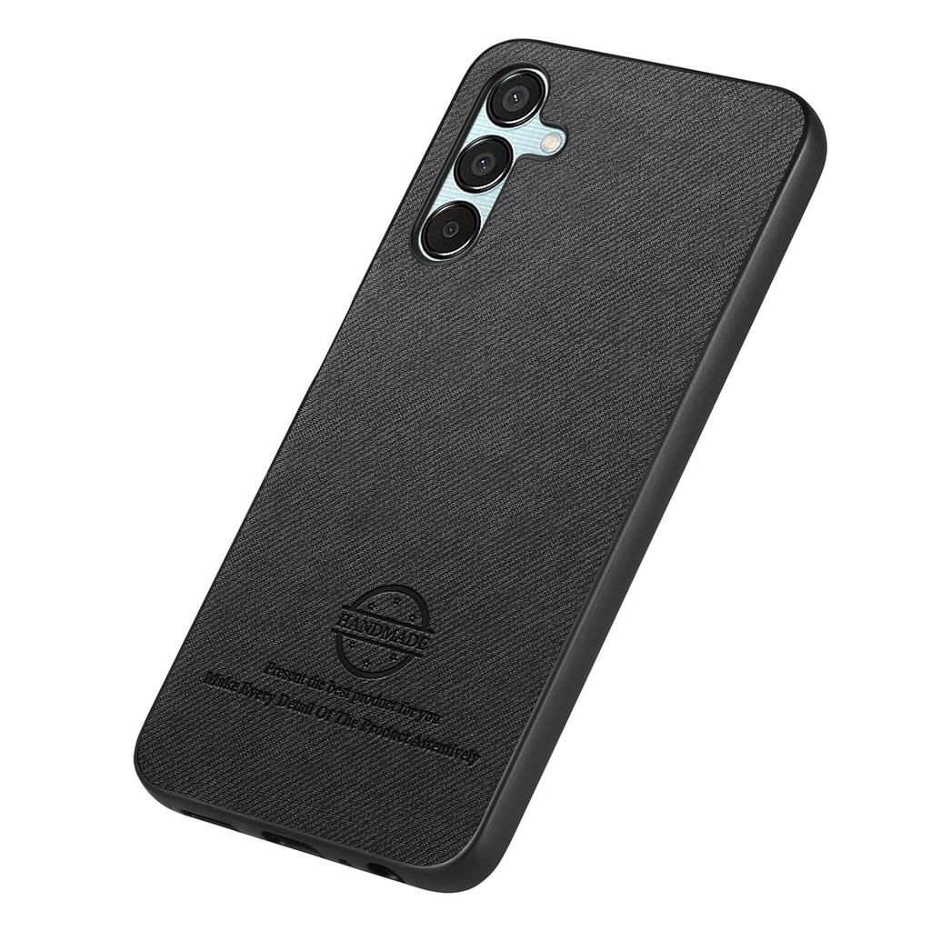 For Samsung Galaxy A16 5G/Galaxy A16 4G Leather Phone Back Cover with Cloth Texture