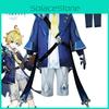 Mica Cosplay Costume For Genshin Impact Fans Mondstadt Surveyor Ice Boy Outfit