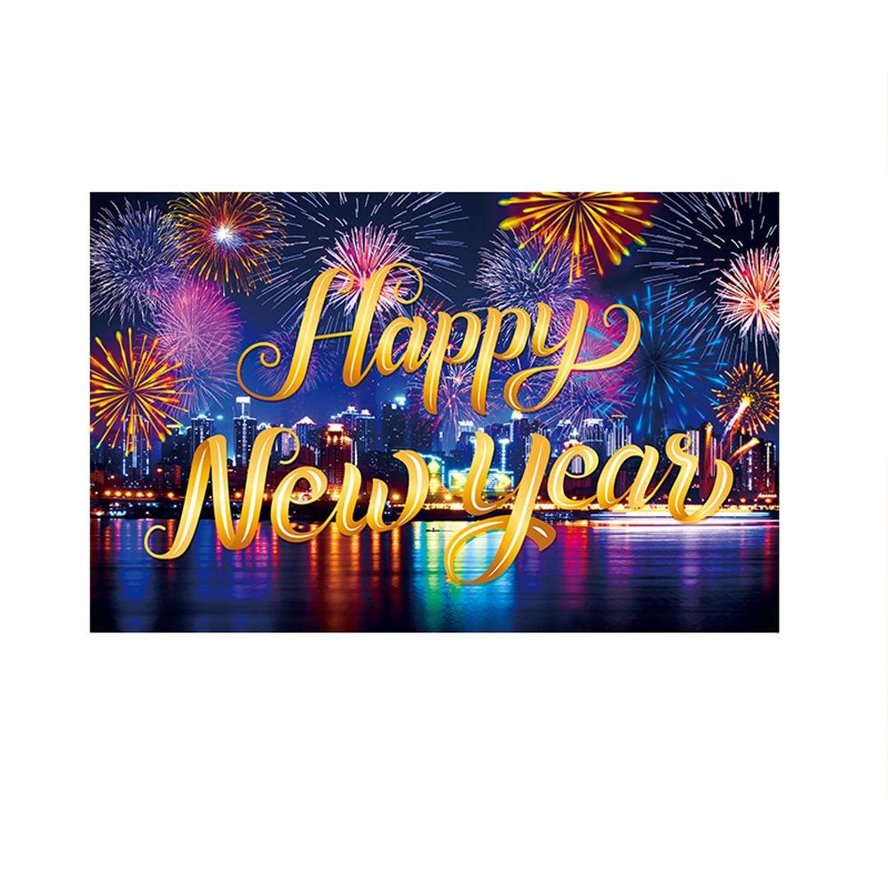 Black Gold 2026 New Year Backdrops Colorful Balloon Photo Background Party Background  Photo Studio