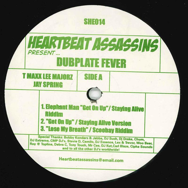 

12inch Record HEARTBEAT ASSASSINS - Dubplate Fever SHE014 US Reggae, Ska & Dub Used