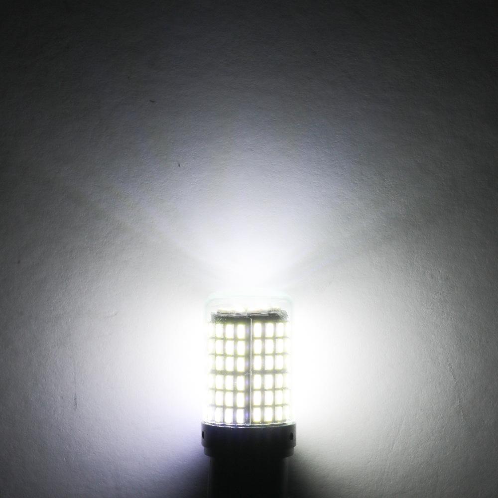 2 шт. 1156 BA15S P21W BAU15S PY21W 7440 W21W P21/5W 1157 BAY15D 7443 3157 светодиодные лампы 144smd CanBus лампа обратного указателя поворота 12V-24V Canbus&7443 W21W W5W T20 белый