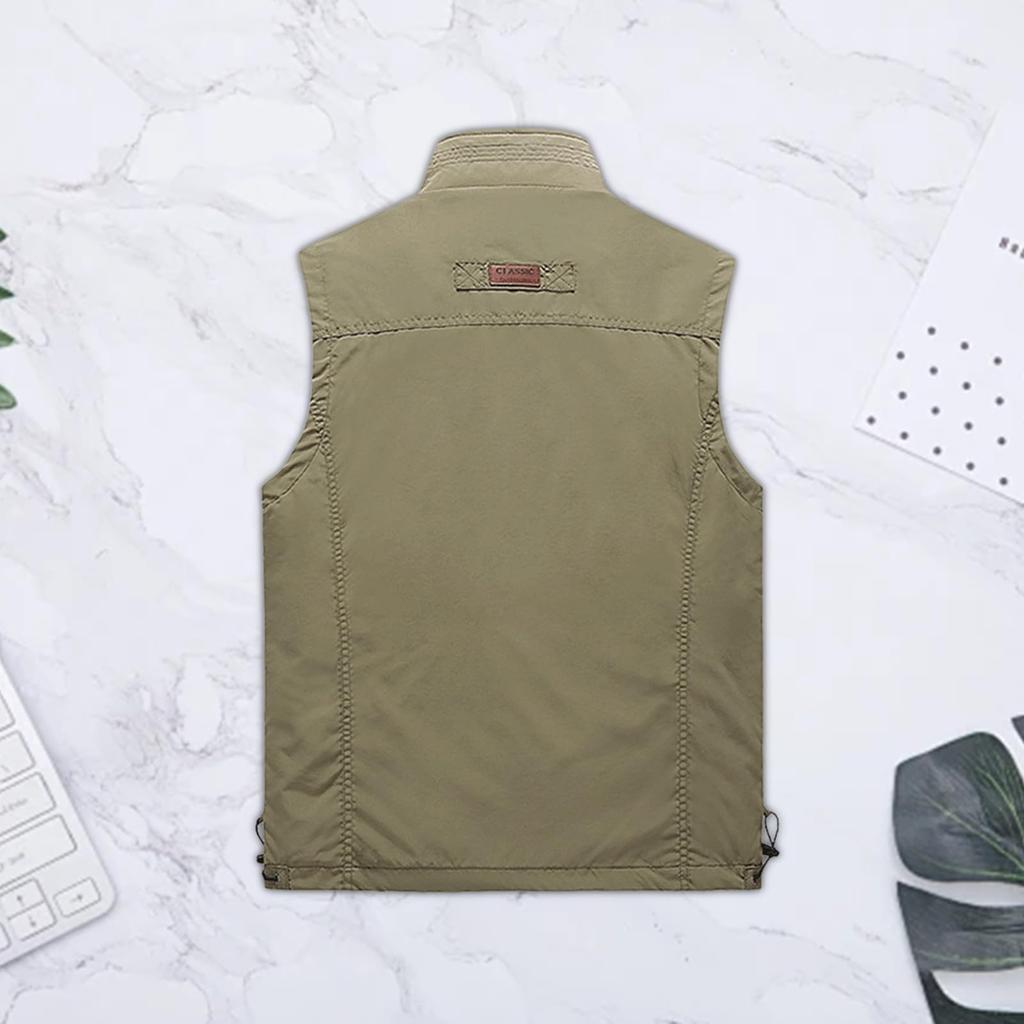 [Matreeglam] Men's Vest, Casual, Summer, Outdoor Vest, Mesh Vest, Breathable,
