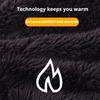 Winter Hat New Style Knitted Wool Colorful Hat Thick Scarf Gloves Three-piece Set