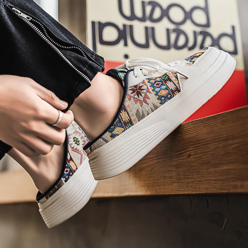 Herren Halbschuhe mit dicker Sohle Sommer neu weiche Sohle rutschfest Outdoor Komfort lässige flache Schuhe Mode Herren Mesh Sportsandalen